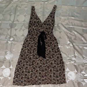 BCBG MAXAZRIA chiffon pattern summer dress